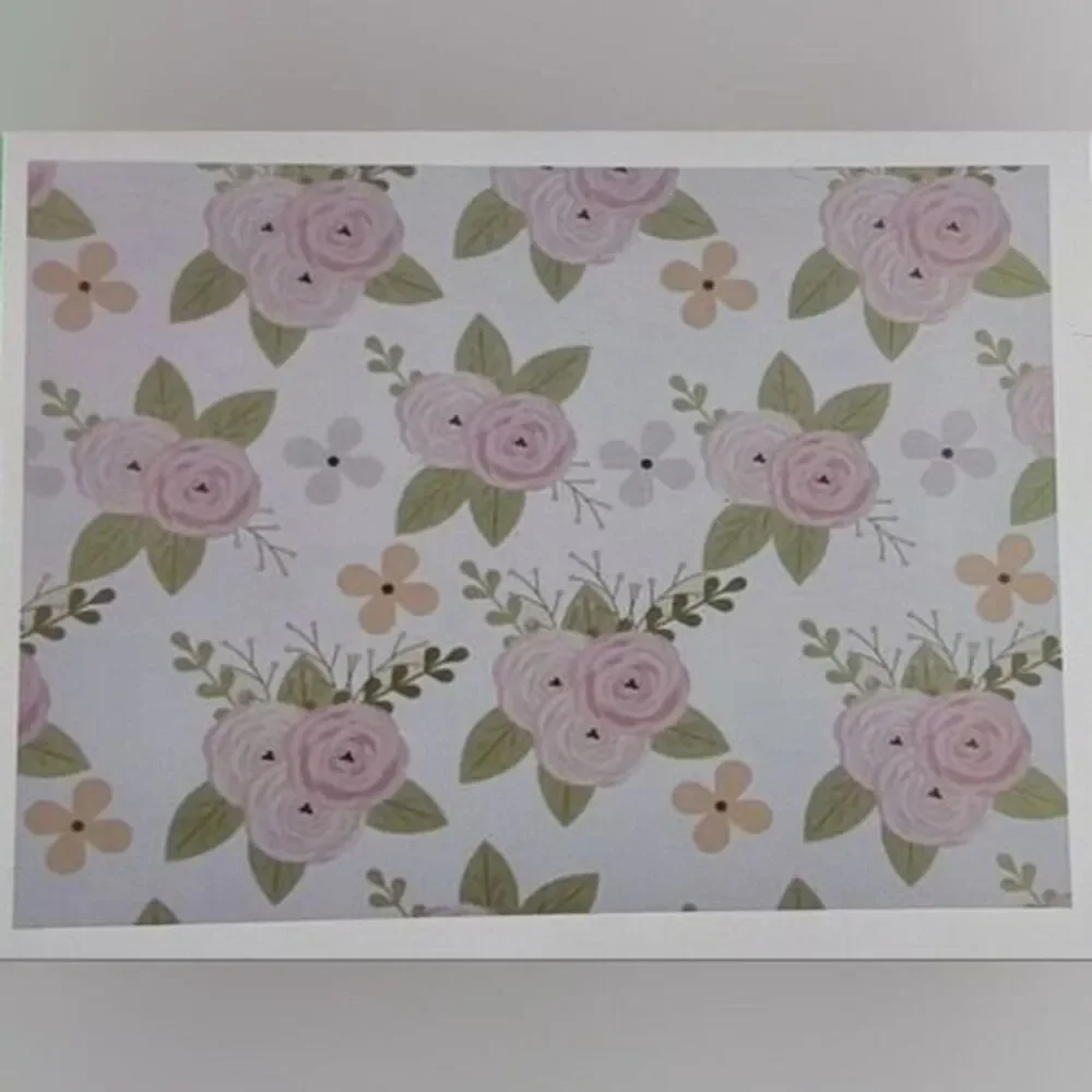 NWT Blank‎ Floral Thank You Cards- 144 Pack- 6 Designs